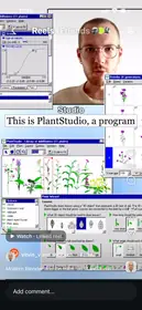 PlantStudio-Blender — 1998 botanical wizard in Blender