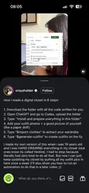 Wardrobe — local digital closet with Codex-powered outfit generation